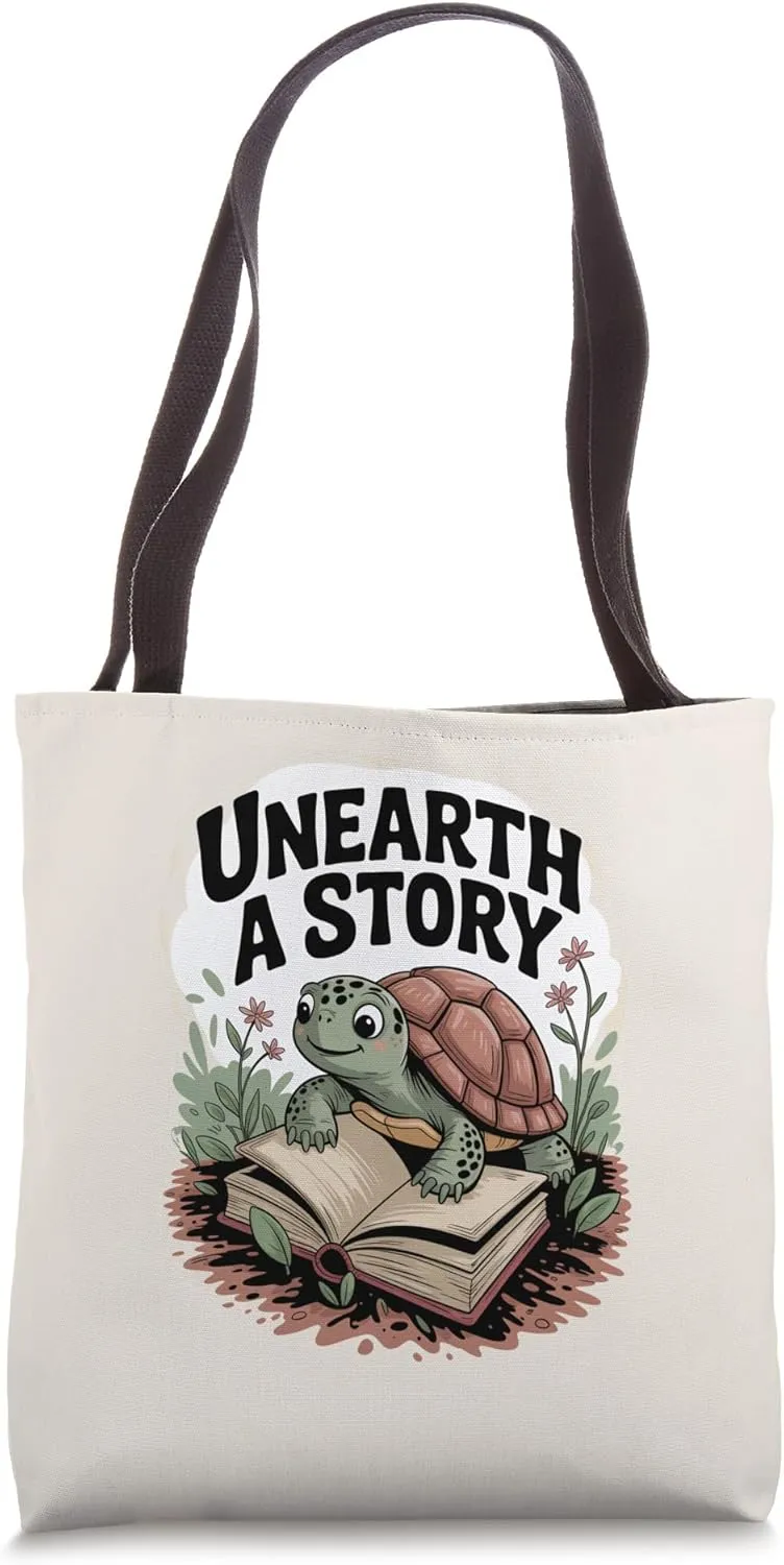Unearth a Story 2026 Summer Reading Tote Bag
