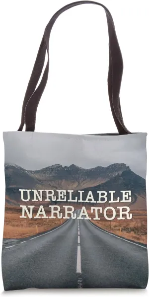 Unreliable Narrator - Road Trip Literary Book Read Author Tote Bag