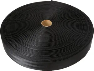 US Cargo Control Seat Belt Style Webbing 2 Inch x 300 Foot, Black Polyester Seat Belt Webbing Strap, 5 Panel, 6,000 lbs. Break Strength, 2 Inch Seat Belt Straps for Ratchet Straps, Lifting Slings