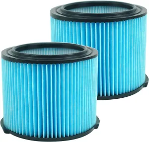 VF3500 Replacement 3-Layer Filter Compatible with riged VF3500 3-4.5 Gallon Vacuum Cleaner WD4050 WD4070 WD4522, 2 PACK