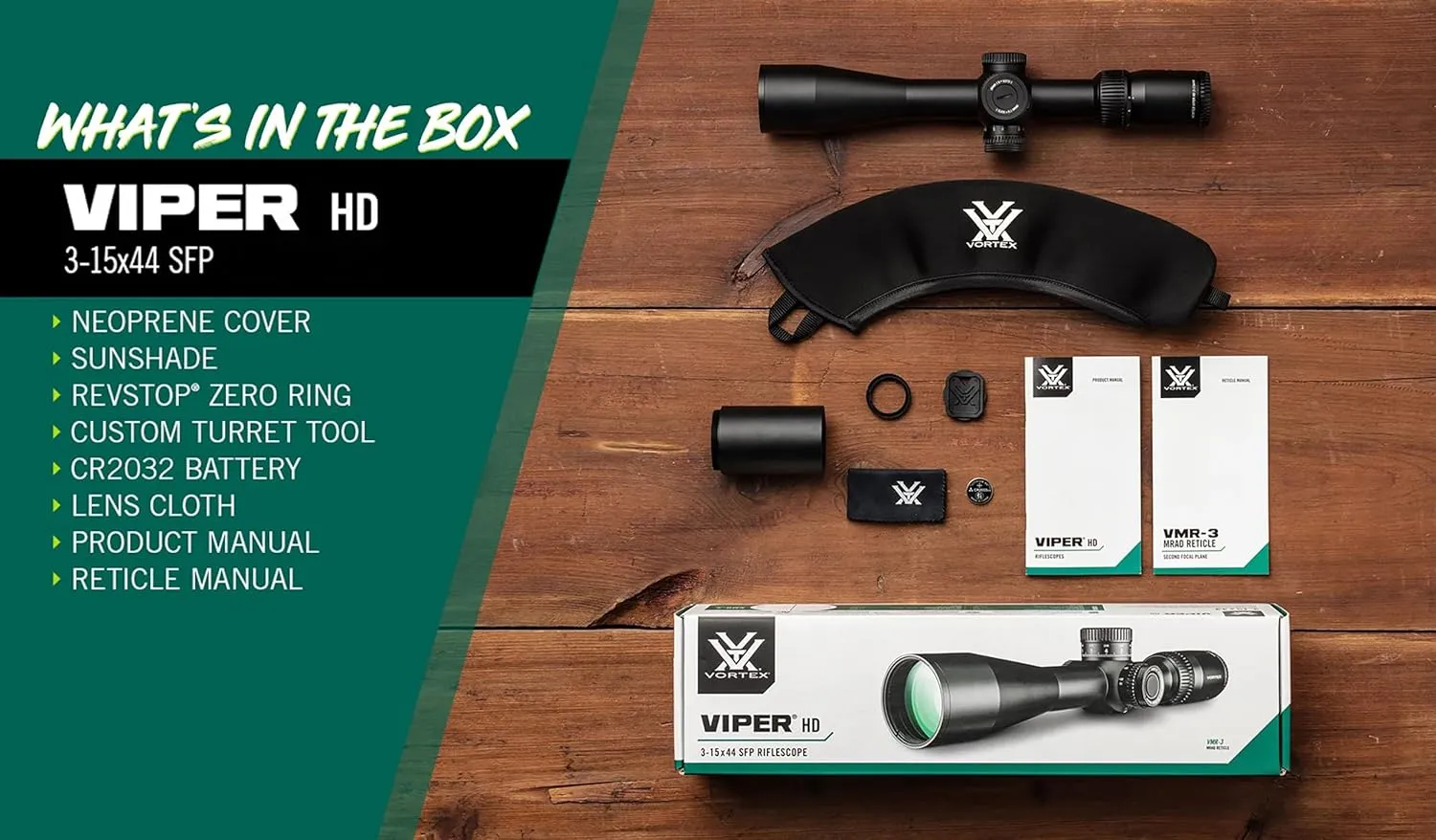 Vortex Optics Viper HD Second Focal Plane Scopes