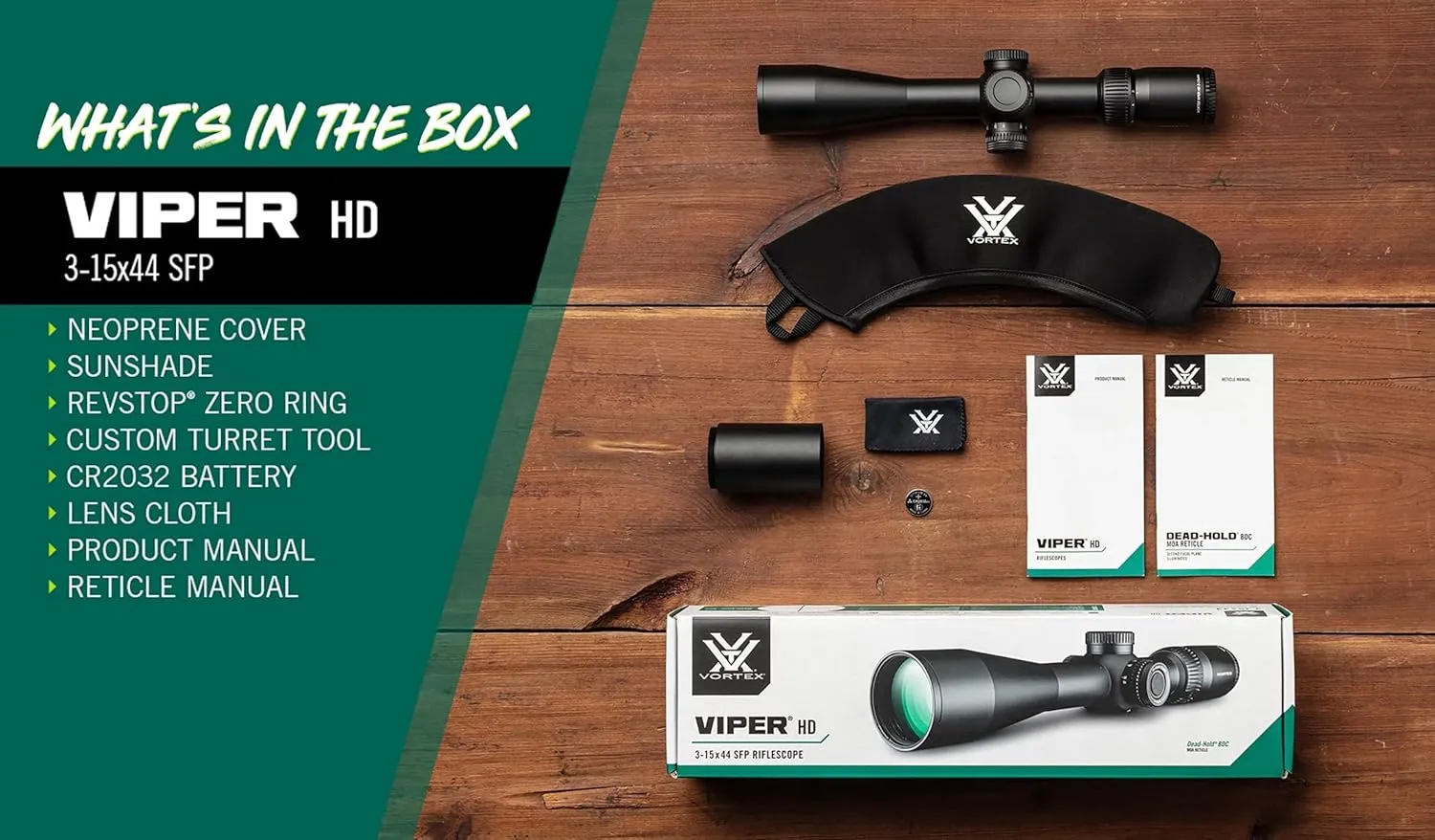 Vortex Optics Viper HD Second Focal Plane Scopes