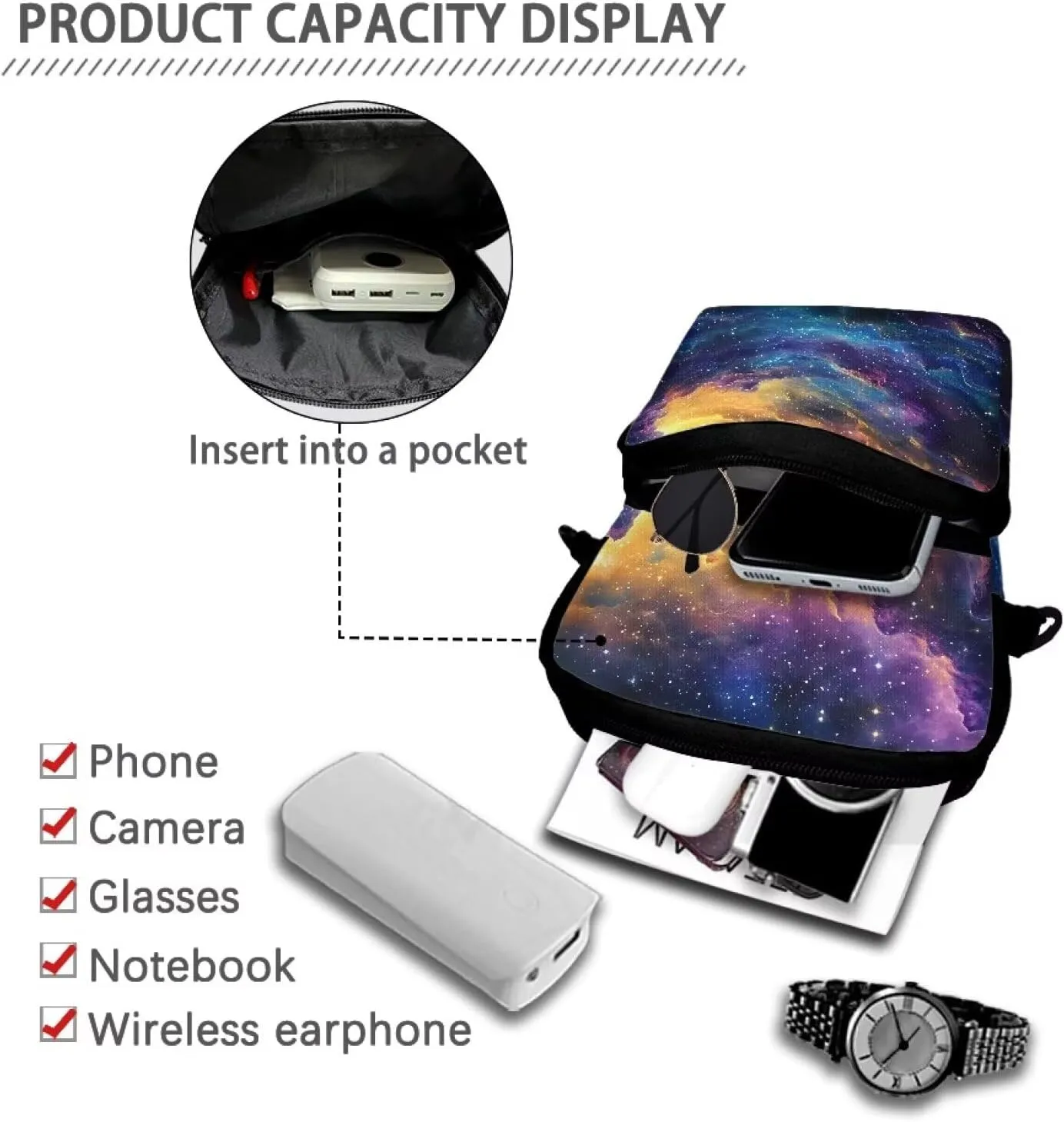 Waist Pack for Running Fanny Pack for Women and Men Crossbody Belt Bag Bum Bag with Adjustable Strap for Sports