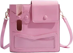 Water Cup Holder Bag Crossbody Water Bottle Bags for Women Portable Waterbottle Storage Bag with Strap