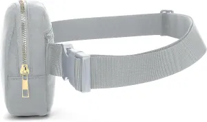 Waterproof Fanny Packs for Women Mini Belt Bag for Kids Fanny Packs for Women Mini Belt Bag Fanny Packs for Women Waterproof Waterproof Crossbody Pack Fashion Belt Bag With Adjustable Strap Light Grey