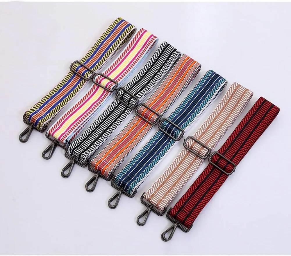 Wide Shoulder Strap Adjustable Replacement Belt Guitar Style Cross body Handbag Purse Strap