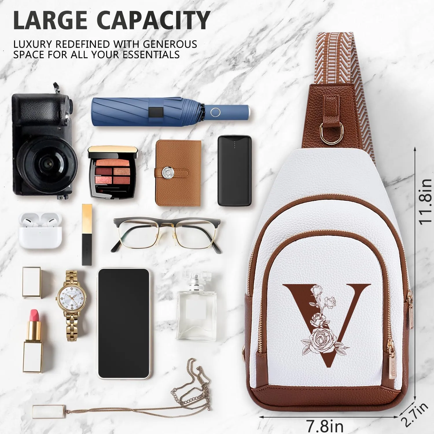 Women Crossbody Bag Sling Shoulder Purse Fanny Packs Anti Theft Cross Body Supervisor Dancer Secretaries Citizen Wrangler Guest Hairstylist Caregiver Client Colleague Attendant Lesbians Deployment