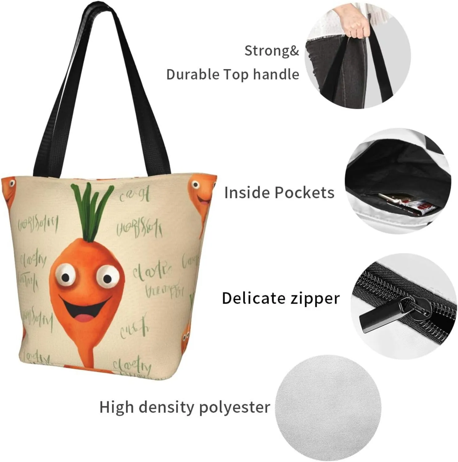 Women's Shoulder Bag with Karate Boy Vector Changeable Belt Color Printed Handbag Tote Bag Shopping Bags