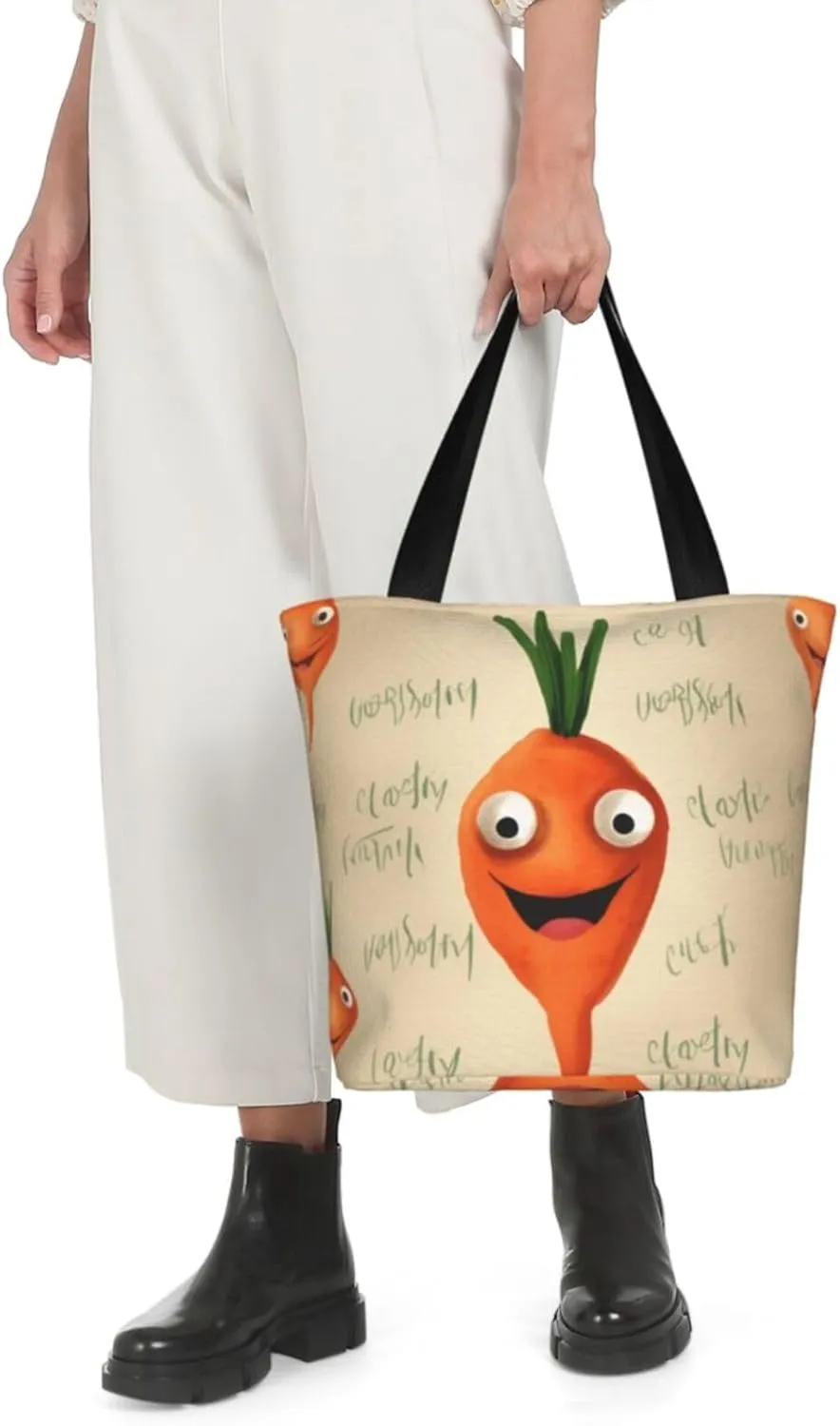 Women's Shoulder Bag with Karate Boy Vector Changeable Belt Color Printed Handbag Tote Bag Shopping Bags
