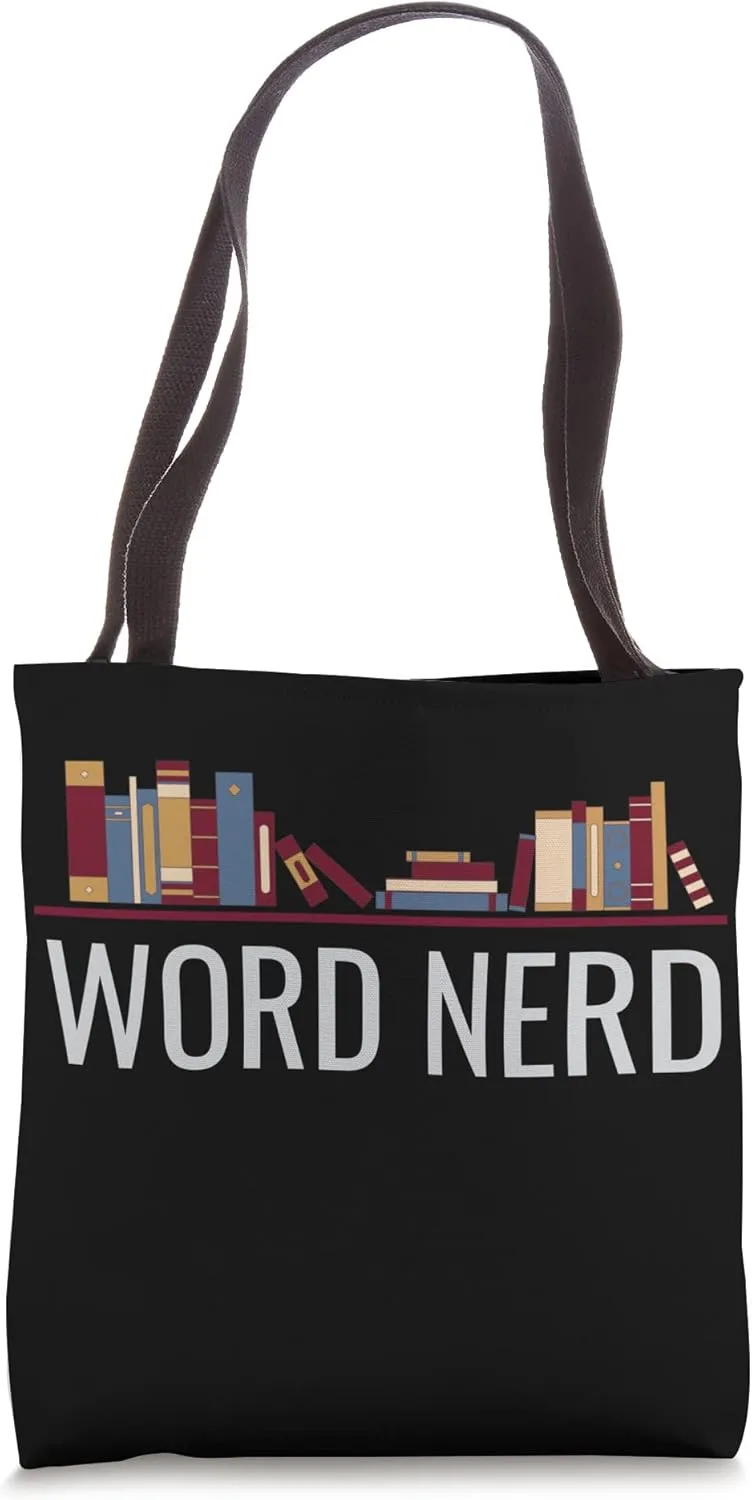 Word Nerd - Reading - Book Discussion Club Tote Bag
