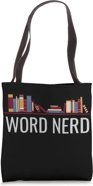 Word Nerd - Reading - Book Discussion Club Tote Bag
