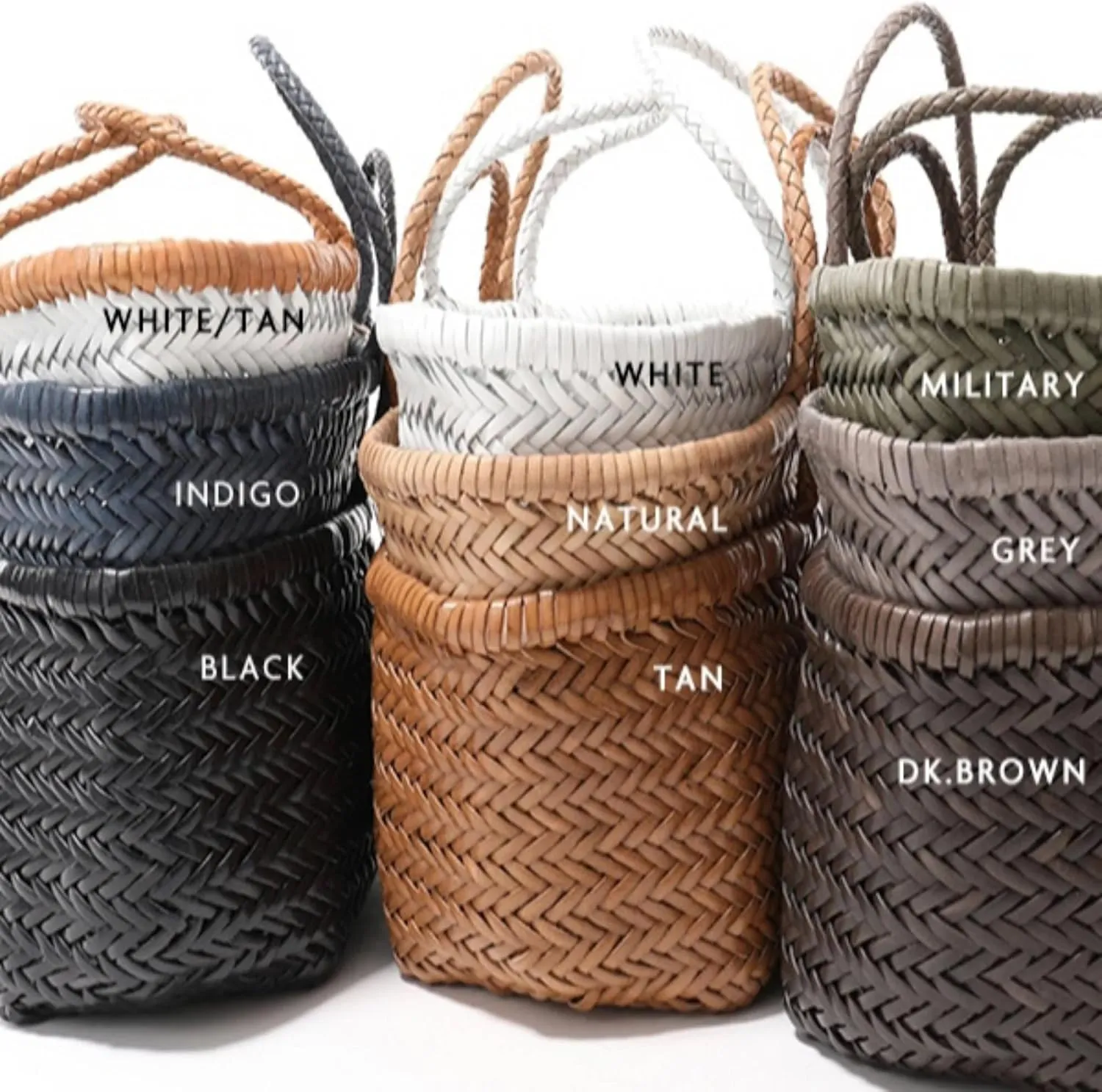 Woven Leather Tote Bag Nantu-K YOCO (Y99880NK) - Stylish, Elegant, and Durable Handbag for Everyday Use