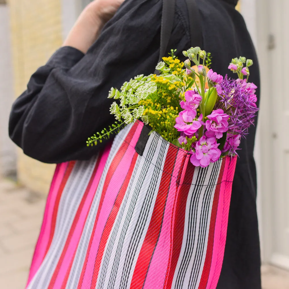 Woven Market Tote: Neyron   Guardsman