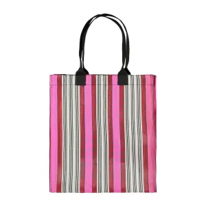 Woven Market Tote: Neyron   Guardsman