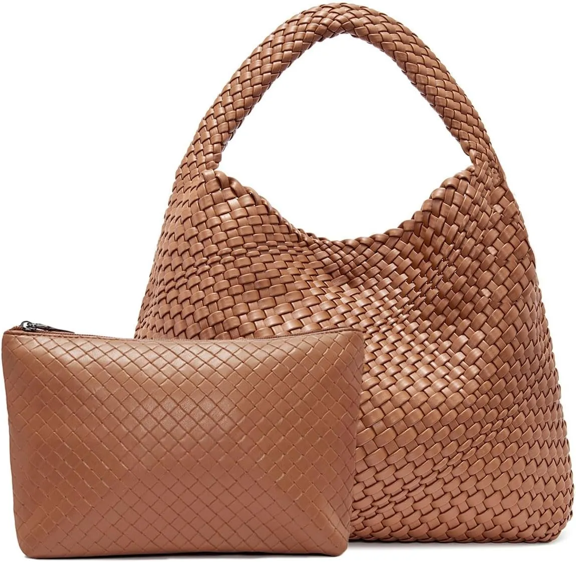 Woven Tote Bag for Women Woven Purse Large Woven Tote Braided Purse Weave Purse with Top Handle
