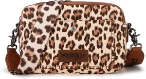 Wrangler Crossbody Purses for Women Trendy Camera Snapshot Bag with Wide Strap