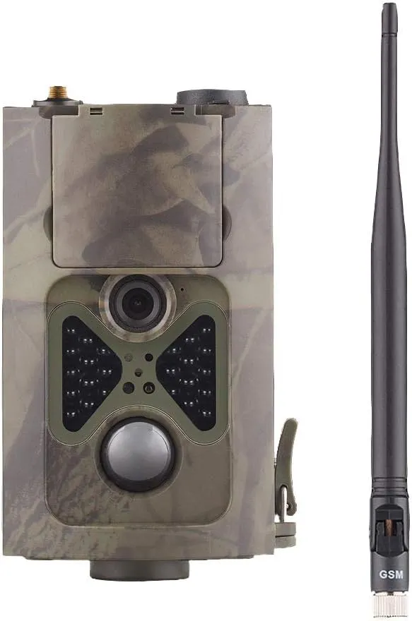 WYYHAA Trail Camera/ 16MP 1080P Trap with Infrared Motion Activated Game Camera Night Vision Up to 65Ft/20M and IP65 Spray Waterproof for Wildlife Monitoring