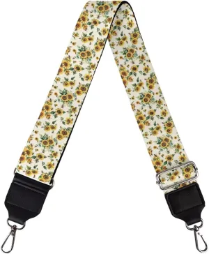 Xoenoiee Print Purse Strap Replacement Crossbody for Women Men Adjustable Wide Strap for Purses Shoulder Canvas Bag