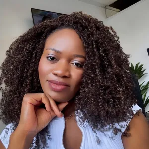 Yanky Twist Crochet Hair 8 Inch Pre Looped 7 Packs Spring Twist Synthetic Mini Passion Twist Hair Extensions Curly Ends, 4#