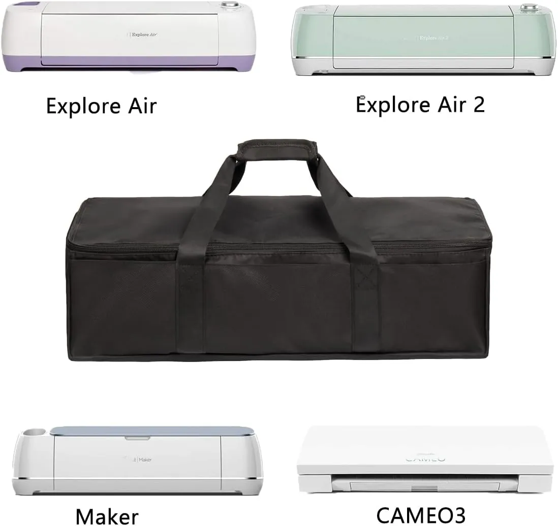 YELAIYEHAO Carrying Bag Compatible with Cricut Explore Air and Maker, Waterproof Tote Bag Compatible with Cricut Explore Air and Supplies
