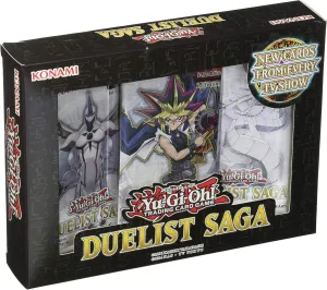 Yu-Gi-Oh Cards - Duelist Saga Pack (3 Packs, 15 Cards Total)
