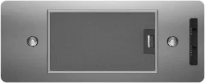 Zephyr 28 inch Essentials Power Twister Ducted/Ductless Built In/Insert Range Hood - 400 CFM Powerful Built In Kitchen Cabinet Vent Hood for Stove - Electric Stainless Steel, LED Lights AK8000BS