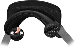 ZINZ Universal Shoulder Pad with Ultra Thick Cushion for Bag Luggage Bag Crossbody, Plus Long & Anti-Slip & Breathable,Black
